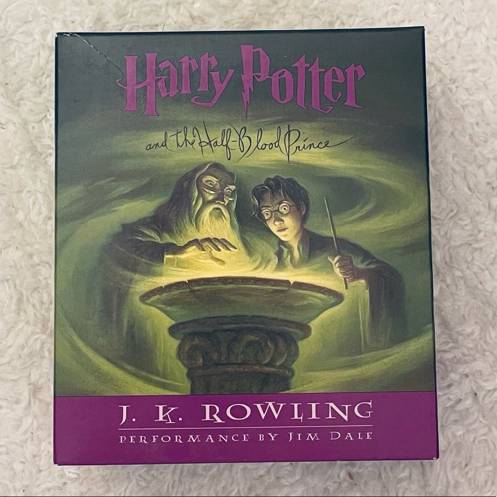 Harry Potter and the Half Blood Prince audio book set